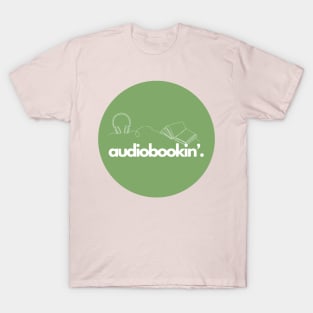 AUDIOBOOKIN’ Green Circle - small graphics T-Shirt